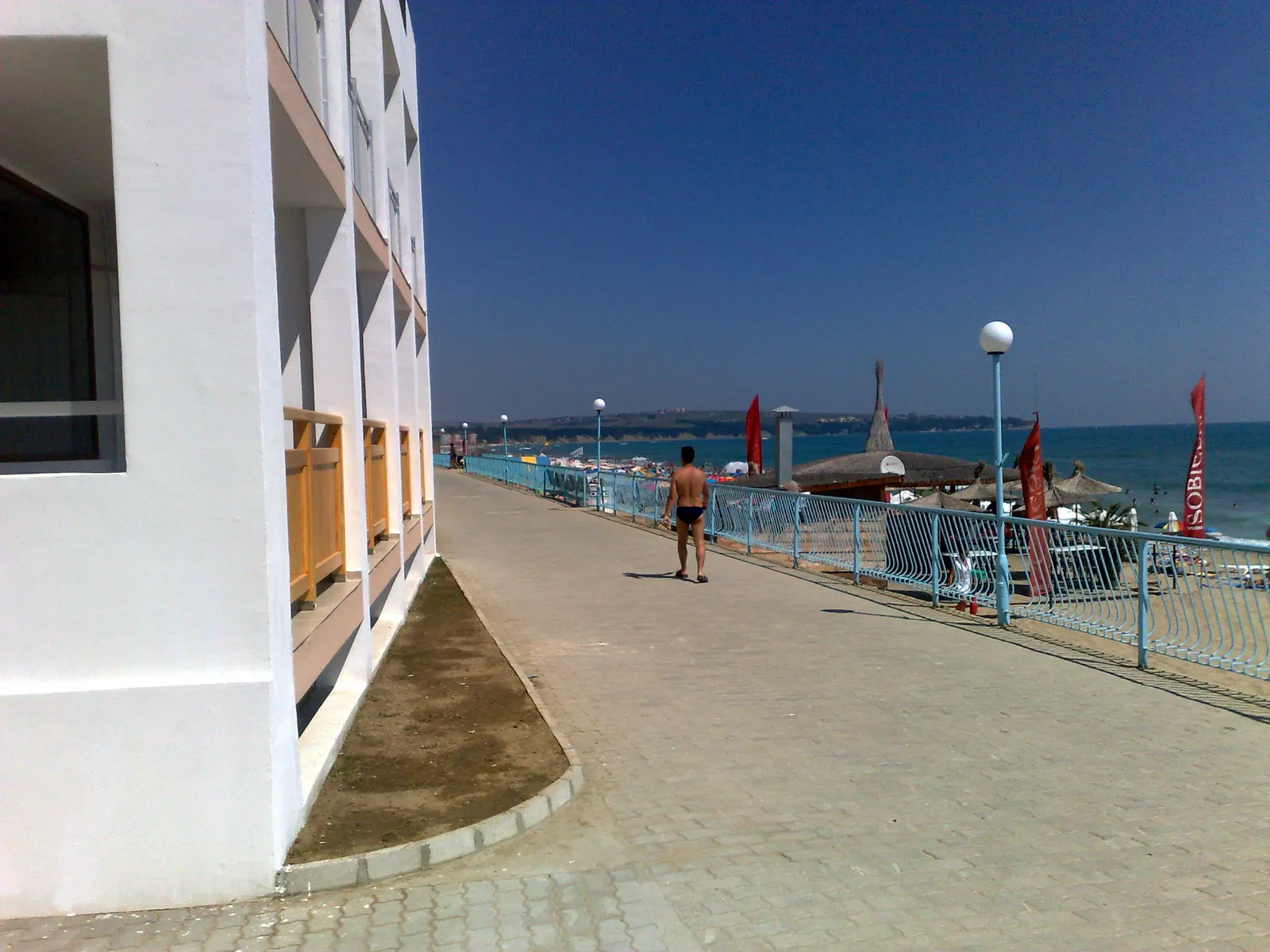 Морето и крайбрежието в Обзор